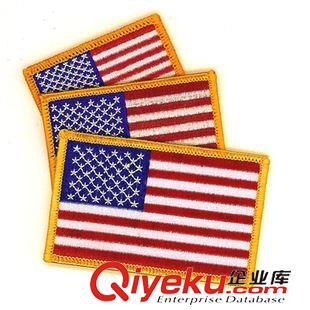 鎖邊徽章 供應(yīng)國旗繡花標(biāo)，世界各國LOGO刺繡標(biāo)，專業(yè)電腦刺繡國旗標(biāo)原始圖片3