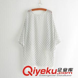 16-20新款 8XSY工廠站時尚女裝 菱形圓點印花流蘇開衫和服原始圖片2