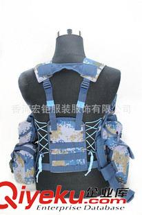 戰(zhàn)術(shù)背心 海軍專(zhuān)用海洋迷彩06通用單兵戰(zhàn)斗攜行具戰(zhàn)術(shù)背心 士兵配置原始圖片2