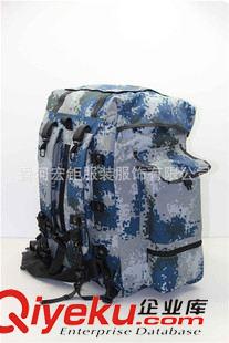 空降背囊 空降兵專用城市迷彩50L空降背囊 06通用單兵戰斗攜行具雪藏版模塊