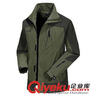 沖鋒衣 森林吉普FORESTjeep戶外 脫袖當馬甲 沖鋒衣 網布透氣 多口袋876