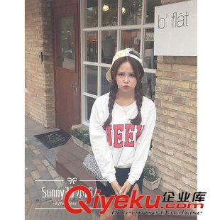 衛(wèi)衣 2015秋季新品 開學(xué)必備清純可愛韓味十足的衛(wèi)衣原始圖片2