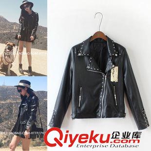 皮衣 小皮衣夾克女士短款大碼韓版機車服修身外2015秋裝新款套a975#