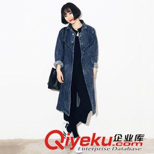 8.18 {dj2}定制淺藍(lán)乞丐破洞個(gè)性淺色牛仔外套女潮流2015初秋新款a803#