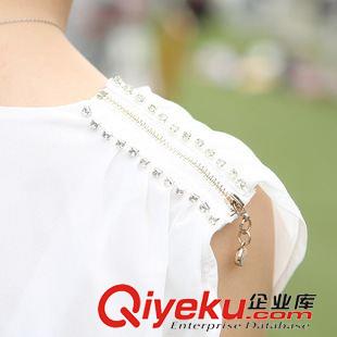 沙滩裙/长裙 2015夏新女装时尚印花长裙V领无袖大摆修身显瘦雪纺连衣裙