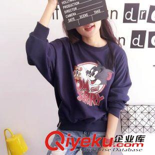 9月5號新款 下擺兩側拉鏈-韓國風秋季新款卡通寬松百搭蝙蝠杉毛圈衛衣女原始圖片2