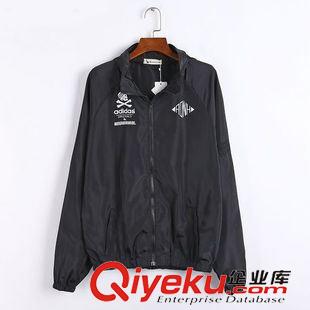 秋季外套 XB 權(quán)志龍同款惡搞潮牌款骷髏頭字母防風(fēng)衣外套長袖棒球服情侶裝原始圖片3