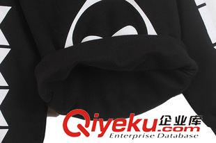 加厚衛衣 XB 韓國官網代購KKXX骷髏頭印花加厚寬松抓絨圓領衛衣原始圖片3