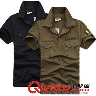短袖T恤 批發(fā)供應(yīng)戶(hù)服裝3020男裝男式T恤 彈力翻領(lǐng)純棉T恤