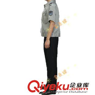 保安制服 批發(fā)新式保安短袖襯衣 夏裝制服男 物業(yè)管理 保安執(zhí)勤工作服原始圖片2