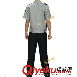 保安制服 批發(fā)新式保安短袖襯衣 夏裝制服男 物業(yè)管理 保安執(zhí)勤工作服原始圖片3