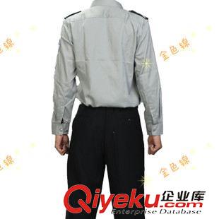 保安制服 批發(fā)新式保安長袖襯衣 夏裝男 物業(yè)管理 保安執(zhí)勤工作制服