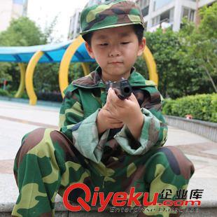 迷彩服套裝 批發 兒童迷彩服套裝 長袖迷彩訓練服夏令營服裝學生軍訓服