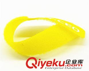 絲印LOGO魔術貼綁帶 廠家直銷 魔術貼理線帶廠家貼牌定做彩色{wn}魔術貼束線理線扎帶原始圖片2