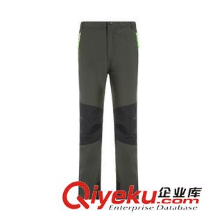 兒童沖鋒衣褲 批發(fā)訂做 新款兒童戶外軟殼抓絨褲中大童男女防風保暖沖鋒褲光板原始圖片2