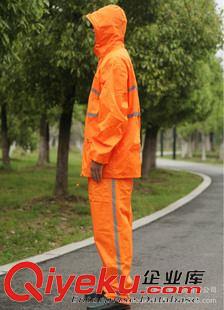 勞保工作服 廠(chǎng)家批發(fā)定做 春秋款 防風(fēng)防雨熒光式 交通安全工作服 套裝原始圖片2
