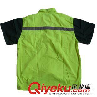 環(huán)衛(wèi)服 環(huán)衛(wèi)服夏裝反光熒光色短袖保潔工作服 安全防護清潔制服套裝定做原始圖片2