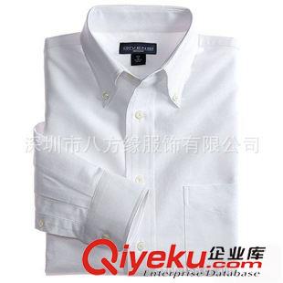 襯衣 2015年廠家定做男式襯衣 風(fēng)壓領(lǐng)襯衣