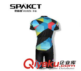 騎行服短袖套裝 Spakct思帕客 格拉斯騎行服套裝男夏季 短袖自行車騎行服騎行短褲原始圖片3