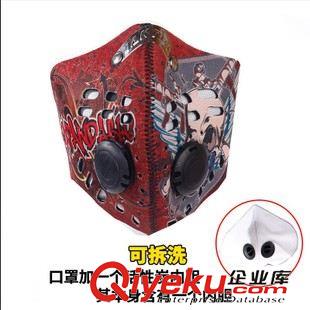 防風/塵保暖面罩 捷酷自行車騎行口罩防PM2.5保暖防寒防塵防曬防霧霾面罩騎行裝備原始圖片2