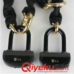 bjq|車鎖 LJ112+8025 鏈條鎖防液壓剪{dj0}鏈鎖摩托車鎖原始圖片2