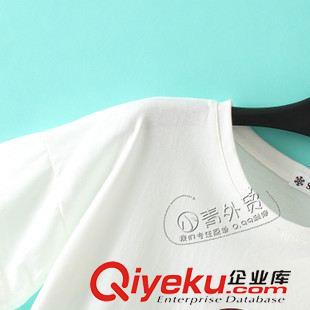 6月8日新品 V113 小青家女裝 夏季新款超萌卡通圖案圓領(lǐng)中長(zhǎng)款純色短袖T恤