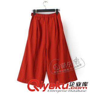 03月30日新品 S780 外貿(mào)原單女裝 春夏新款氣質(zhì)歐美范簡約純色闊腿褲子休閑長褲原始圖片2