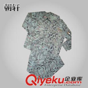 精品推薦 批發(fā)銷售 厚帆布迷彩軍訓(xùn)服 大學(xué)軍訓(xùn)迷彩服 新花迷彩服 工程服