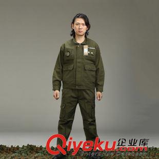 勞保服裝 廠家批發(fā)低價(jià)軍迷勞保服 純棉汽修服 多斗工裝 軍裝空降師美軍服