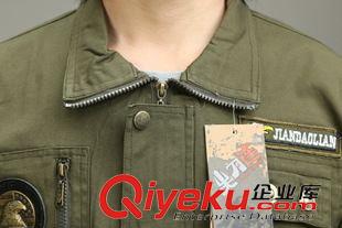 勞保服裝 廠家批發(fā)低價(jià)軍迷勞保服 純棉汽修服 多斗工裝 軍裝空降師美軍服