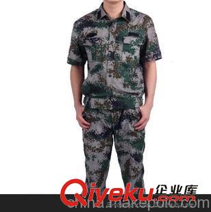 熱銷產(chǎn)品 07滌棉數(shù)碼新款作訓服定制批發(fā) 斜紋工作服 戶外游獵迷彩服批發(fā)