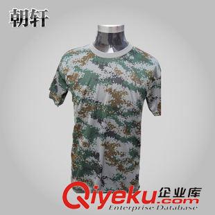 軍訓用具 廠家批發(fā)新款學生迷彩服 速干迷彩體恤 網(wǎng)子汗衫 夏短袖制工作服