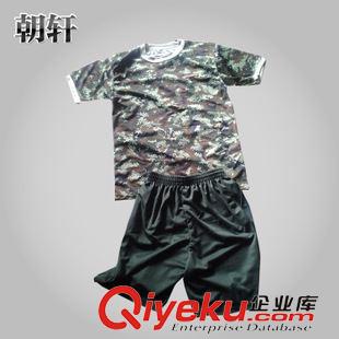 T恤 新款夏短袖軍訓(xùn)服數(shù)碼體能服 速干07wujing體能訓(xùn)練服套服