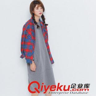 8月13日NEW 15秋季新款 韓國東大門原宿字母印花涂鴉寬松七分袖中長款T恤女