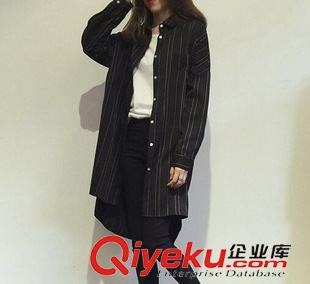 8月12日NEW 15秋季新款 韓國東大門復(fù)古深藍(lán)高腰修身顯瘦牛仔小腳鉛筆褲