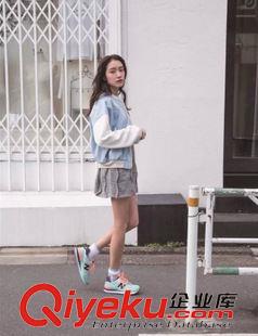 8月11日NEW 15秋季新款 原宿卡通樂高積木小人印花寬松長袖風衣外套潮
