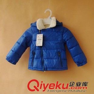 秋冬棉衣、羽絨服 外貿(mào)原單童棉衣 中小童羊羔絨棉外套 歐美男童連帽棉服 秋冬新款原始圖片2
