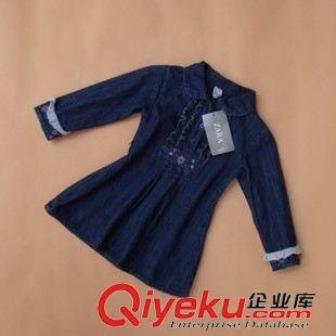 秋季裙子 外貿(mào)原單童裝 nannette女童連衣裙 中小童純棉方格裙子