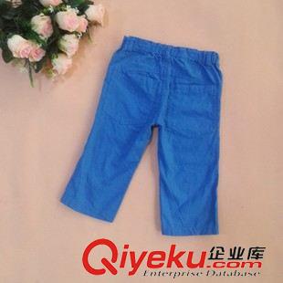 夏季褲子 外貿(mào)原單童褲 丹麥name it小童棉麻長褲 男女童春秋新款休閑長褲原始圖片2