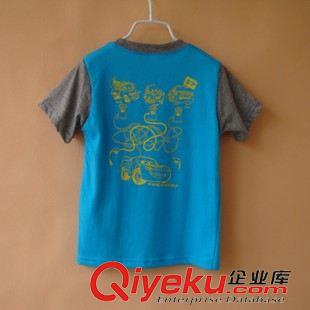 夏季T恤、襯衫 外貿(mào)原單男童短袖T恤 迪斯尼閃電麥昆 中小童純棉T恤 臺灣原單原始圖片2