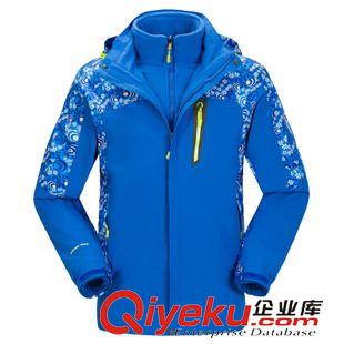 成人沖鋒衣 廠家直銷 愛(ài)迪塔仕兩件套戶外外套整件熱封壓膠男女親子沖鋒衣原始圖片2