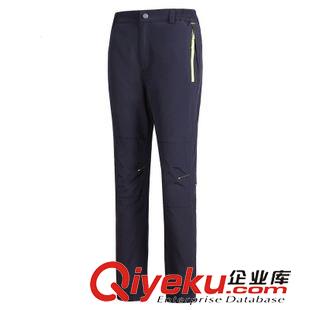 成人沖鋒褲 廠家直銷 愛迪塔仕戶外沖鋒褲可脫式兩件套加絨保暖長褲原始圖片2