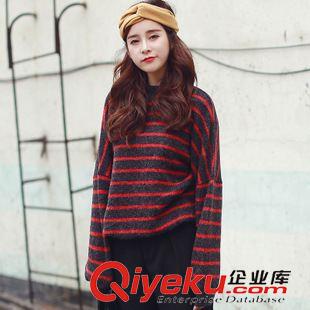 2015年09月06新款 2015秋冬季新款原創(chuàng)時尚復(fù)古港風(fēng)休閑百搭皮褲闊腿褲女