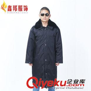 店長推薦 加長多功能防寒服保安大衣安保物業冬季作訓服執勤服廠家批發