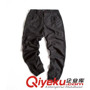 【休閑褲】 呢子休閑束腳褲1510-H187-P85原始圖片2