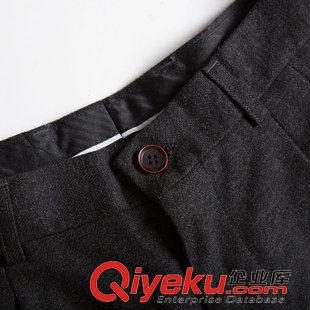 【休閑褲】 呢子休閑束腳褲1510-H187-P85原始圖片3