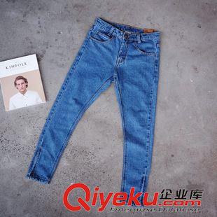 【牛仔褲】 牛仔背帶褲 模特店主風 935P130 黑色