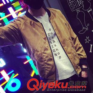 8.13（代理第二檔價格） 韓版秋裝男士外套印花夾克青年休閑修身外衣棒球服潮B280- J80 爆原始圖片2