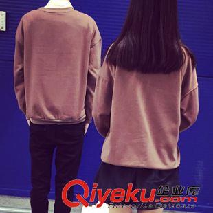 8.14（代理第二檔價格） A71*新款簡約百搭卡通鳥印花衛衣男女情侶裝(類目女)原始圖片2