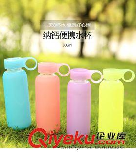 萌尚廚房家居 大白玻璃杯夏季兒童水壺可愛卡通水杯女創(chuàng)意學(xué)生水瓶帶蓋情侶杯子原始圖片3